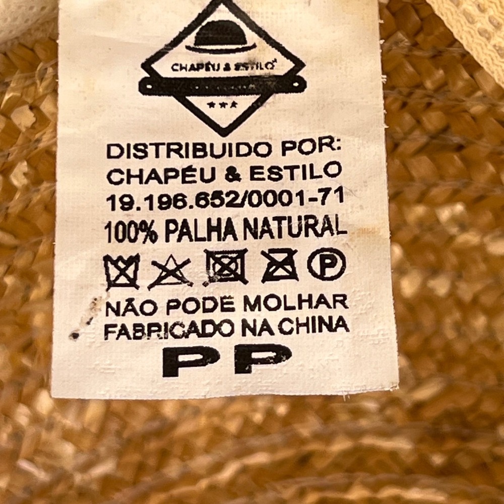 Chapéu & Estilo FG Boater Hat Straw Woven Palha Natural Latin Artison Fashion - Picture 5 of 6
